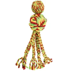 KONG Wubba Weaves Tug Rope Toy for Dogs in Assorted Colours Hot