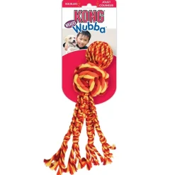 KONG Wubba Weaves Tug Rope Toy for Dogs in Assorted Colours Hot