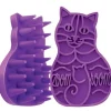 KONG ZoomGroom Silicone Cleaning Brush for Cats Fashion