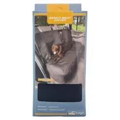 Kurgo Wander Bench Waterproof Car Seat Cover - Black Hot