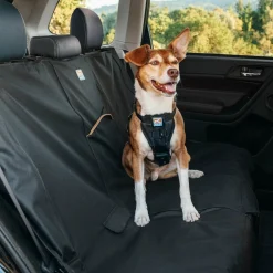 Kurgo Wander Bench Waterproof Car Seat Cover - Black Hot