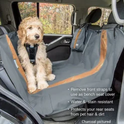 Kurgo Wander Hammock Waterproof Back Seat Cover - Black Discount