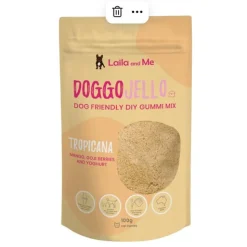 Laila & Me DoggoJello with Blue Spirulina and Raw Goats Milk - Tropicana Discount