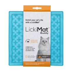 Lickimat Buddy Original Slow Food Anti-Anxiety Licking Mat for Cats Discount
