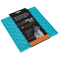 Lickimat Buddy Original Slow Food Anti-Anxiety Licking Mat for Cats & Dogs Best