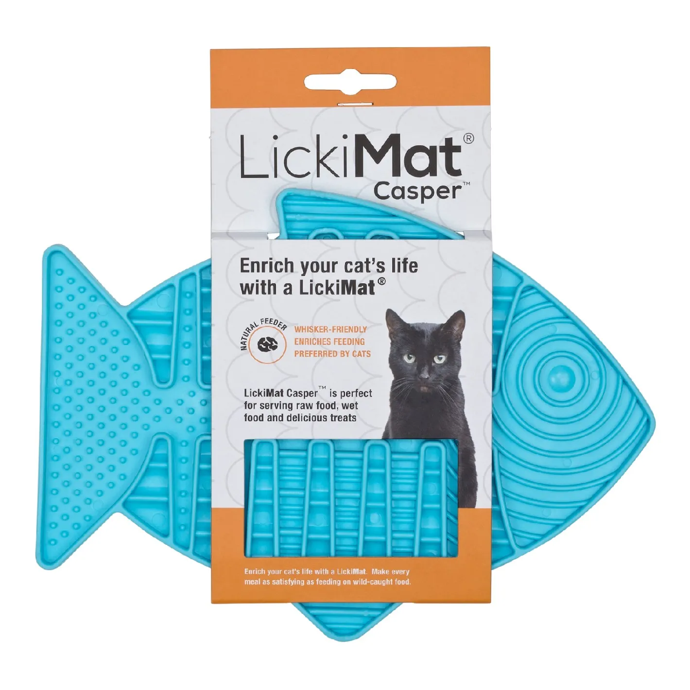 Lickimat Casper Slow Food Bowl Anti-Anxiety Mat for Cats Discount