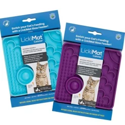 Lickimat Catster Slow Food Bowl Anti-Anxiety Mat for Cats Clearance