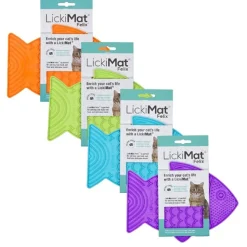 Lickimat Felix Slow Food Bowl Anti-Anxiety Mat for Cats Outlet