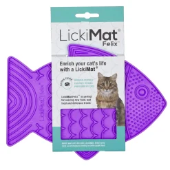 Lickimat Felix Slow Food Bowl Anti-Anxiety Mat for Cats Outlet