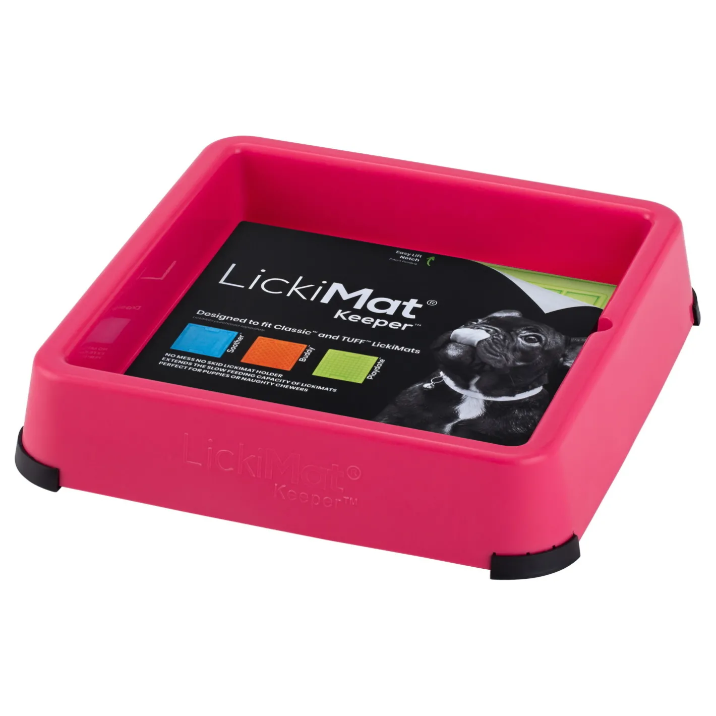 Lickimat Indoor Keeper Bundle Dog Slow Feeder with 3 Original s Outlet