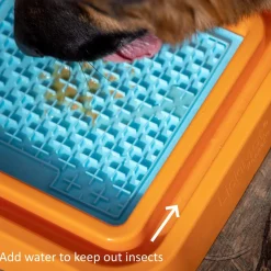 Lickimat Outdoor Keeper Ant-Proof Slow Dog Feeder Pad Holder Clearance