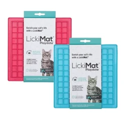 Lickimat Playdate Original Slow Food Licking Mat for Cats Discount