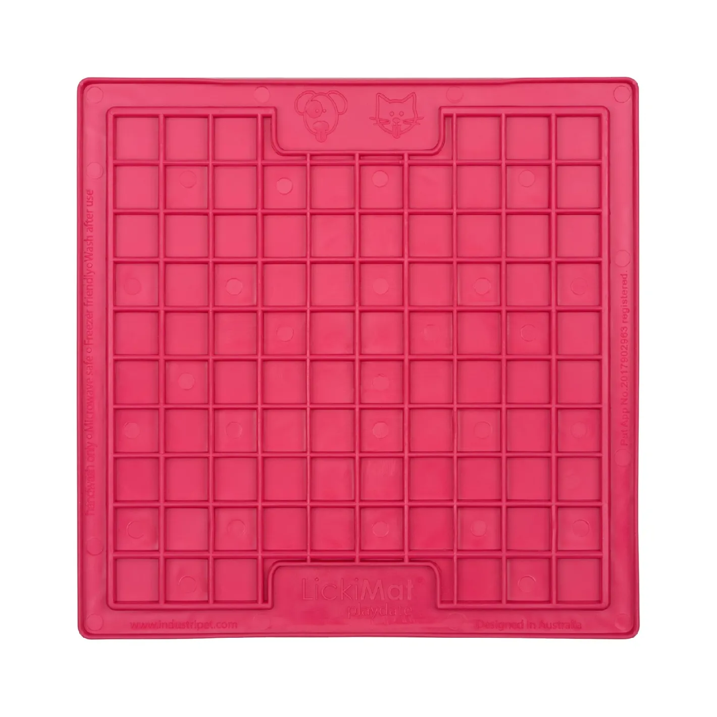 Lickimat Playdate Original Slow Food Licking Mat for Cats Discount