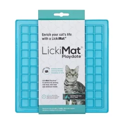 Lickimat Playdate Original Slow Food Licking Mat for Cats Discount