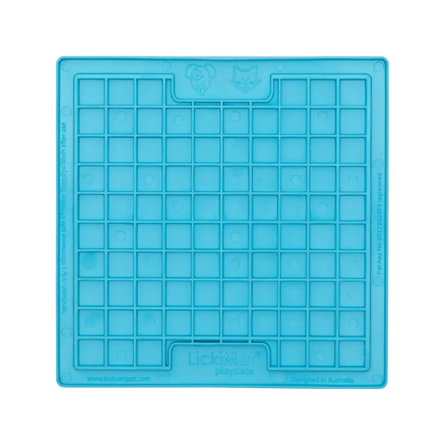 Lickimat Playdate Original Slow Food Licking Mat for Cats Discount