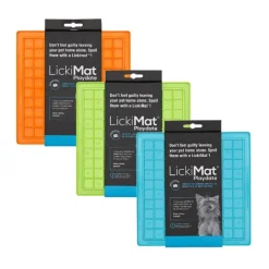 Lickimat Playdate Original Slow Food Licking Mat for Cats & Dogs Best
