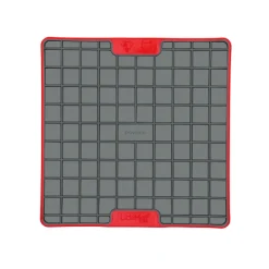 Lickimat Playdate Tuff Slow Food Licking Mat for Cats & Dogs - Red Outlet