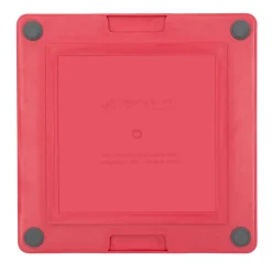 Lickimat Playdate Tuff Slow Food Licking Mat for Cats & Dogs - Red Outlet