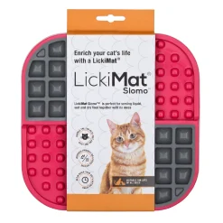 Lickimat Slomo Wet & Dry Double Slow Food Cat Bowl Fashion