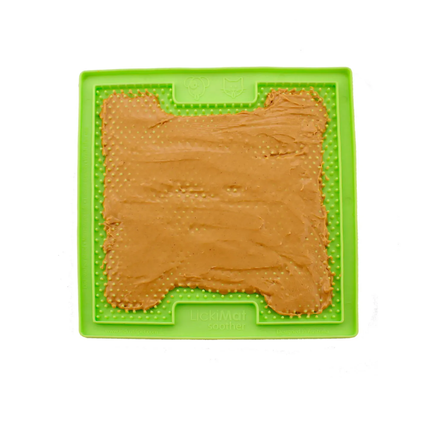 Lickimat Soother Original Slow Food Licking Mat for Cats & Dogs Hot