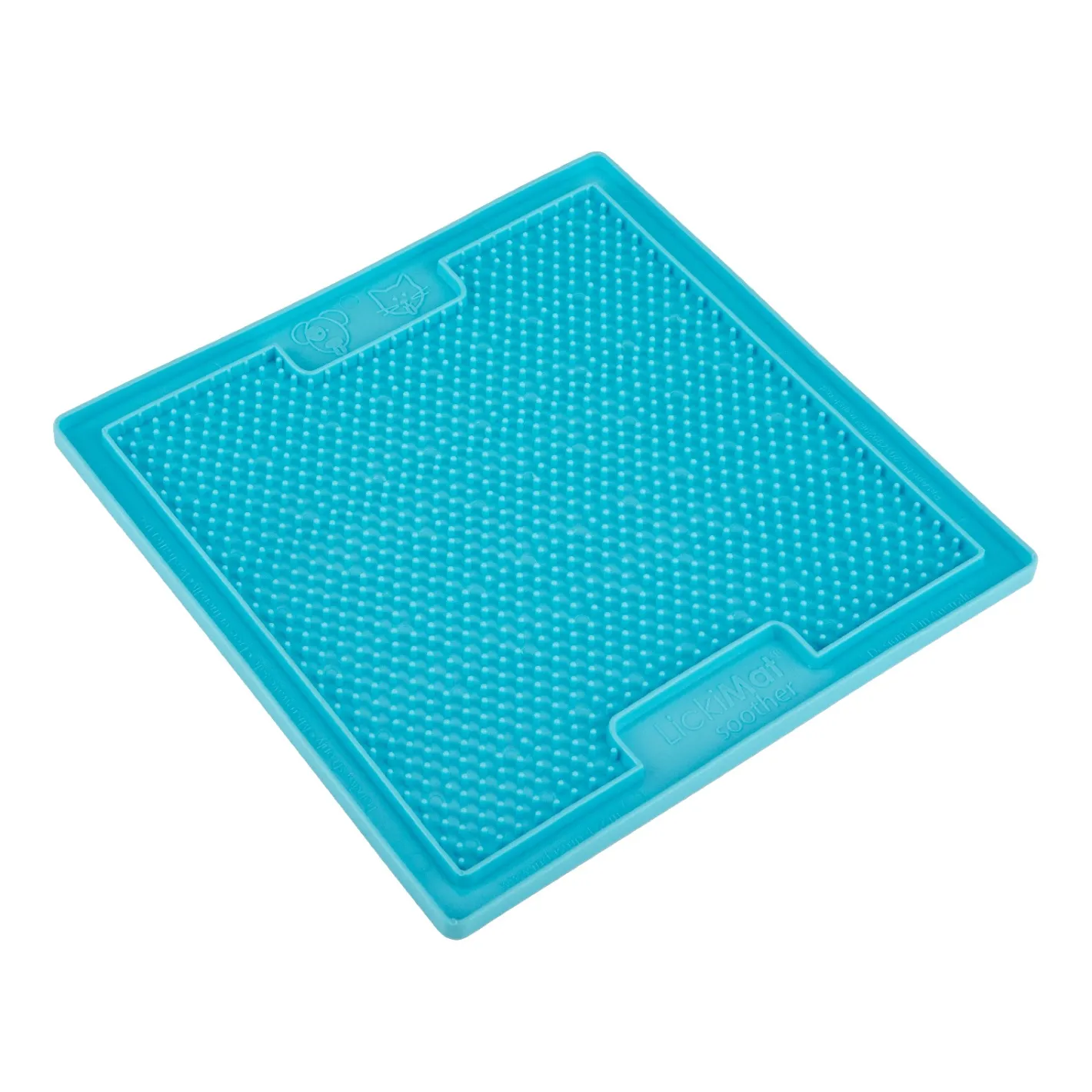 Lickimat Soother Original Slow Food Licking Mat for Cats & Dogs Hot