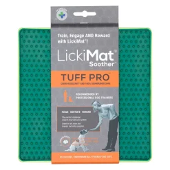 Lickimat Soother PRO Tuff Slow Food Licking Mat for Dogs Best