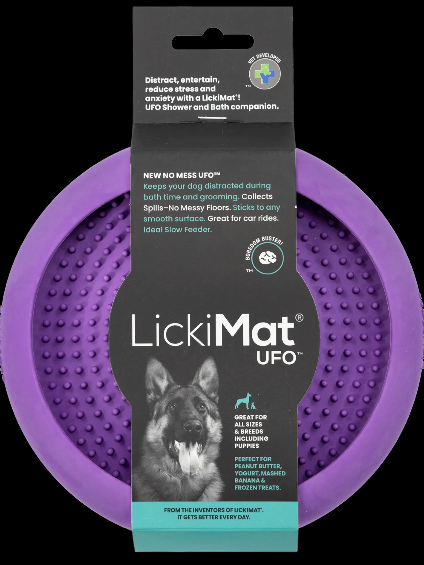 Lickimat UFO Slow Food Anti-Anxiety Licking Dog Bowl Clearance