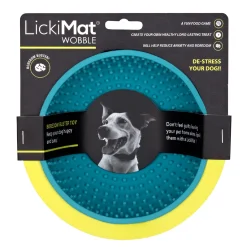 Lickimat Wobble Slow Feeder Boredom Buster Dog Food Bowl Clearance