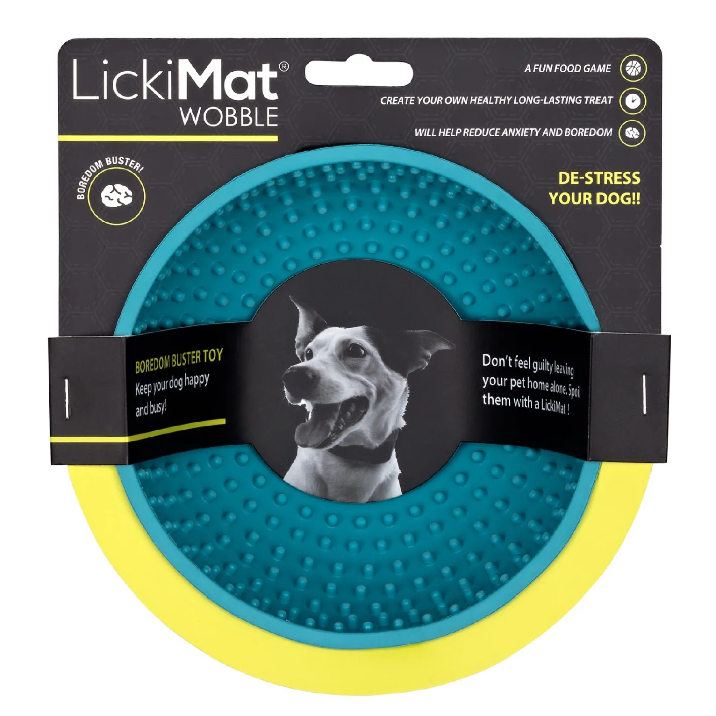 Lickimat Wobble Slow Feeder Boredom Buster Dog Food Bowl Clearance
