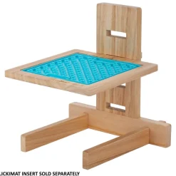 Lickimat Wooden Eco Adjustable Elevation Riser - For Classic Lick Mats Outlet
