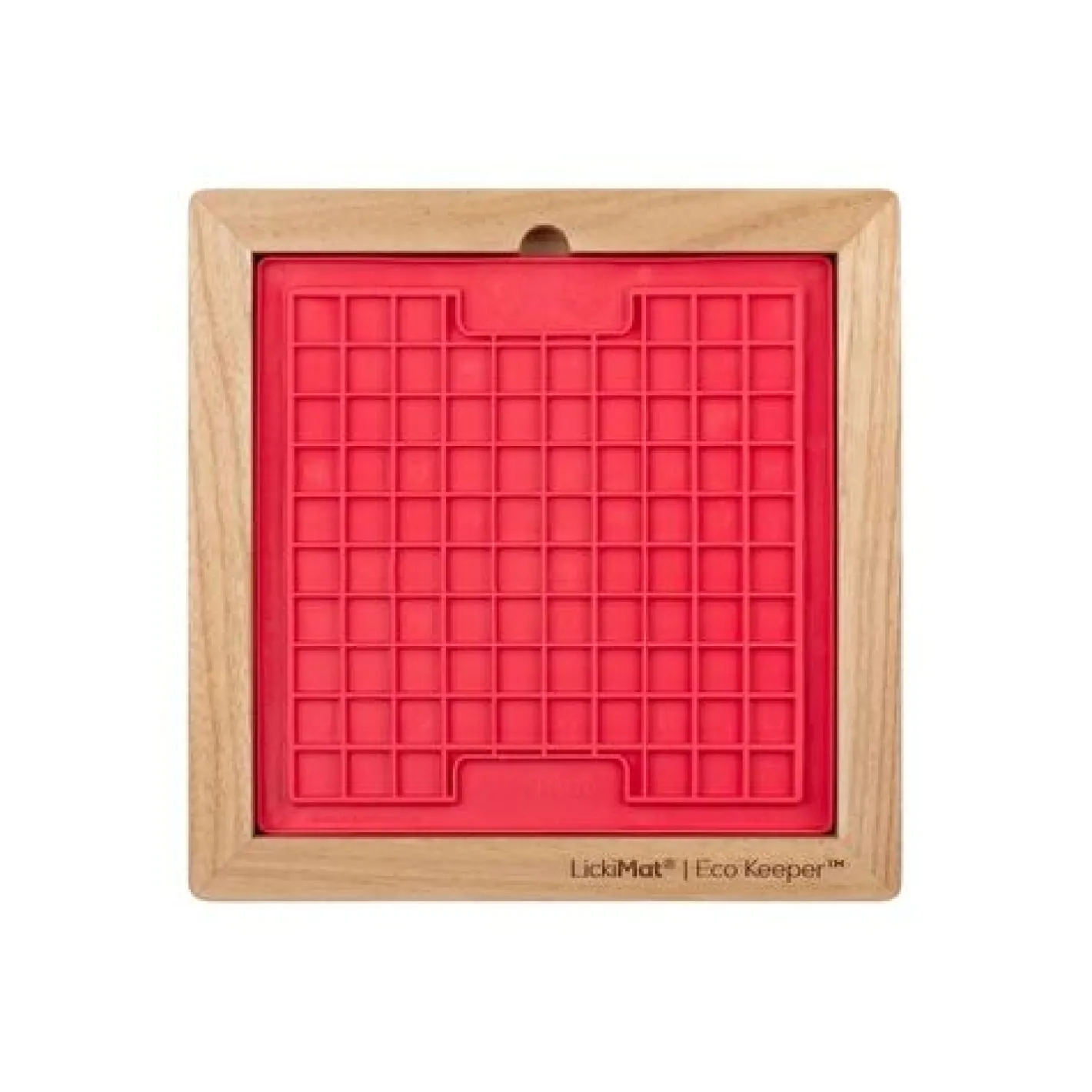 Lickimat Wooden Eco Slow Feeder Keeper - For Classic Sized Lick Mats Clearance