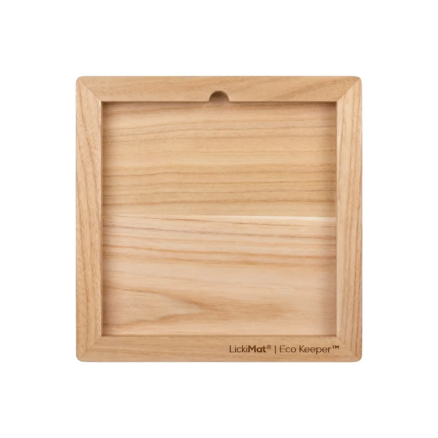 Lickimat Wooden Eco Slow Feeder Keeper - For Classic Sized Lick Mats Clearance