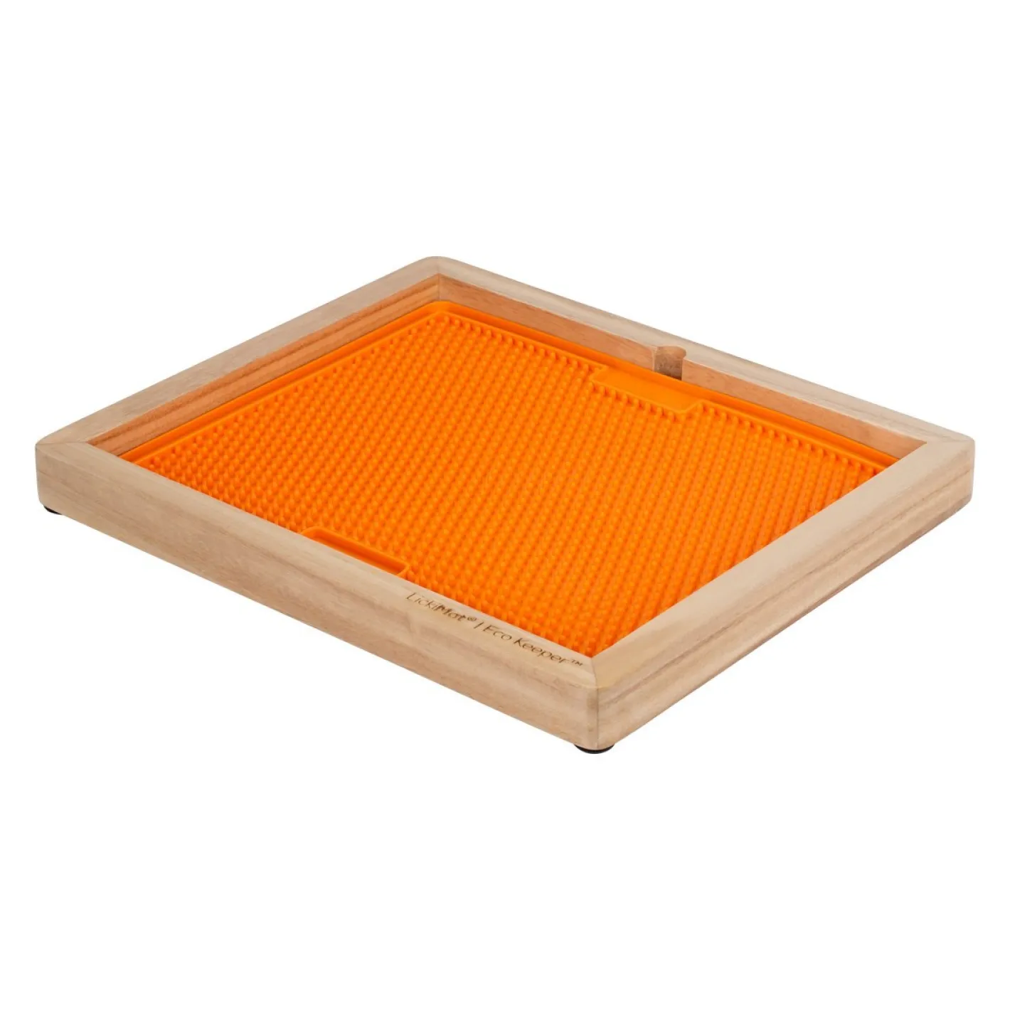 Lickimat Wooden Eco Slow Feeder Keeper - For X-Large Lick Mats Discount