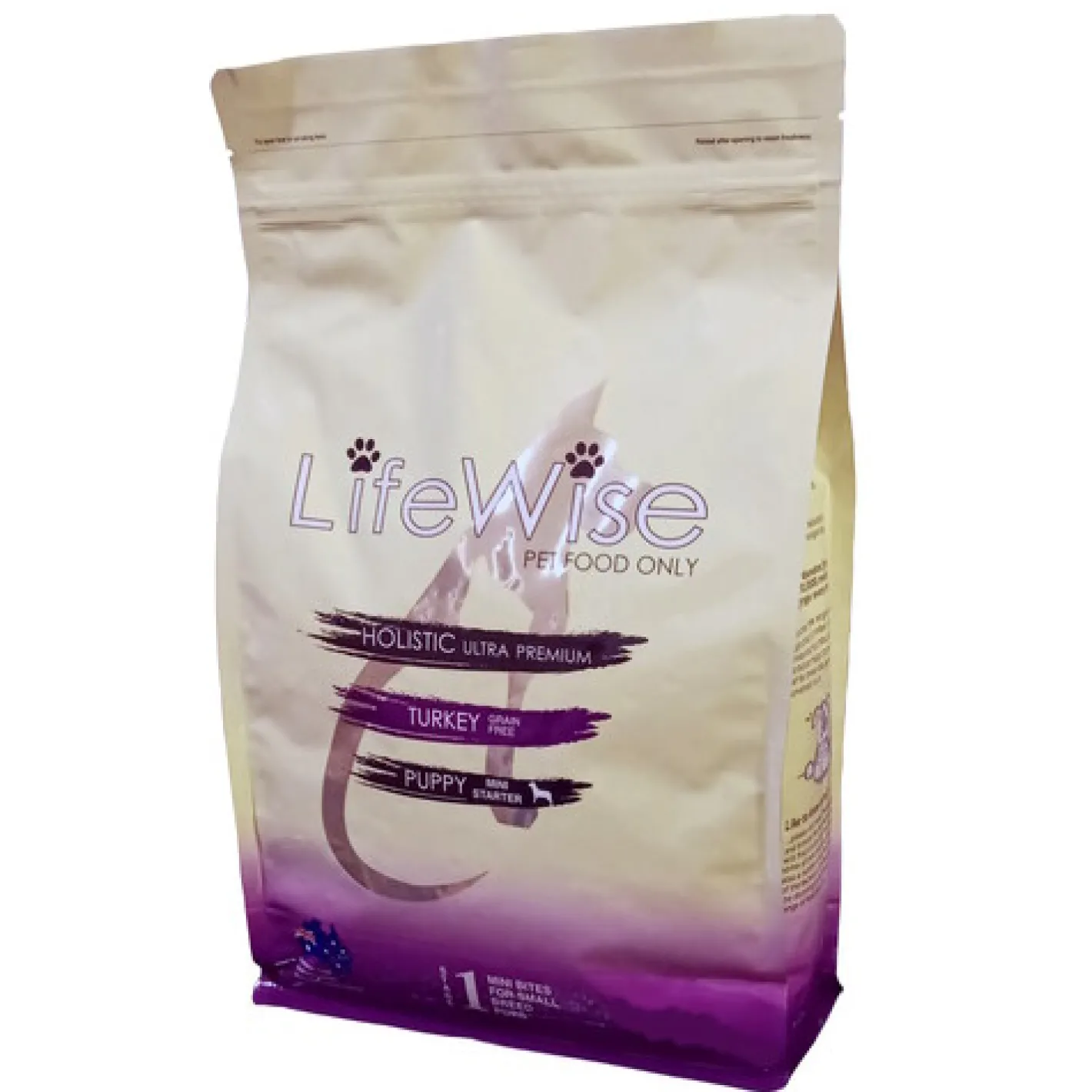 Lifewise Stage 1 - Mini Starter - Grain Free Turkey And Veg Dry Puppy Food 9Kg Sale