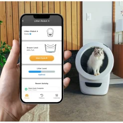 Litter Robot 4 Automatic Cat Litter System in Black or White Best