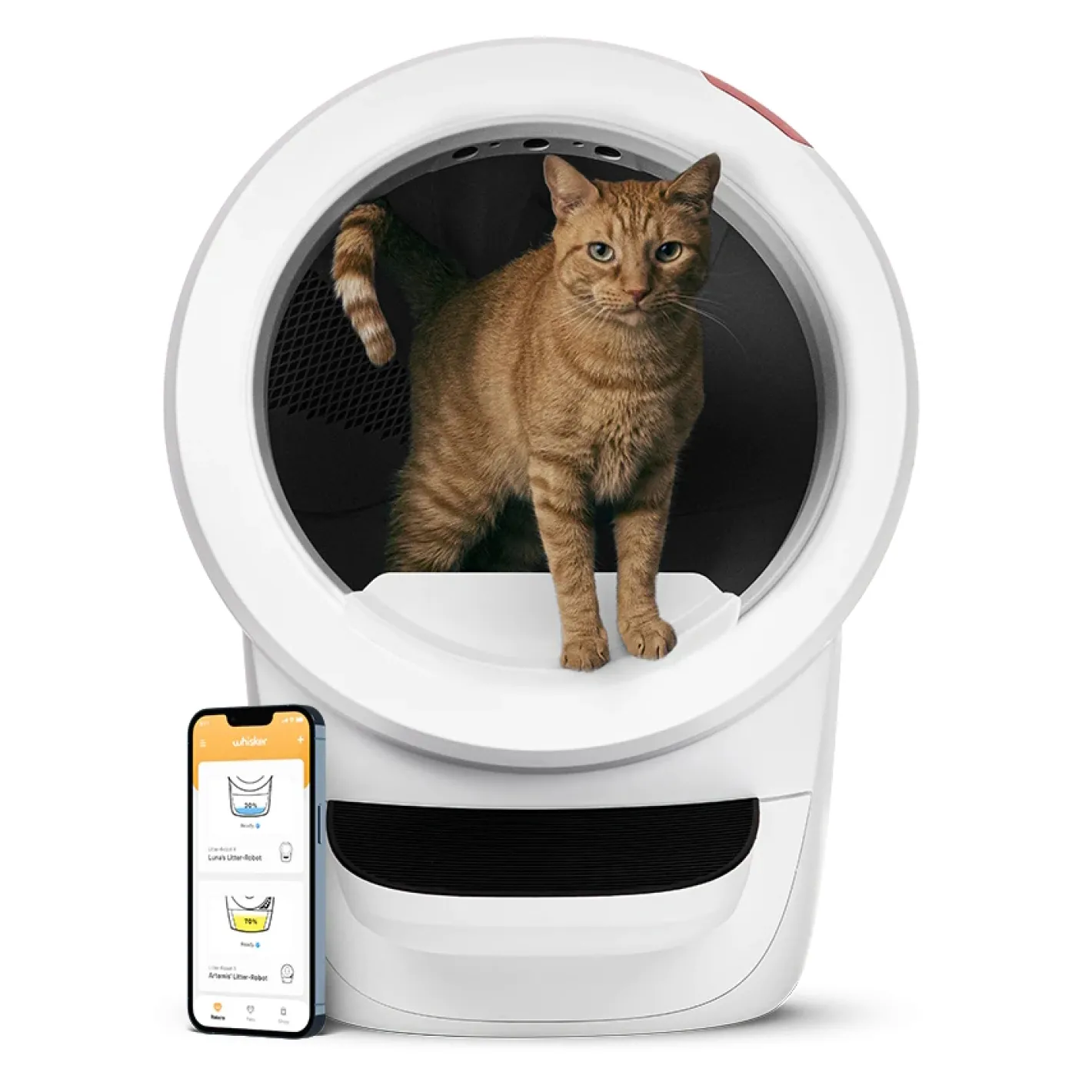 Litter Robot 4 Automatic Cat Litter System in Black or White Best