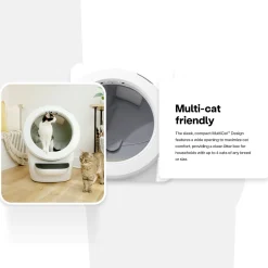 Litter Robot 4 Automatic Cat Litter System in Black or White Best