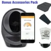 Litter Robot III Connect Automatic Cat Litter System Gunmetal - Essentials Bundle New