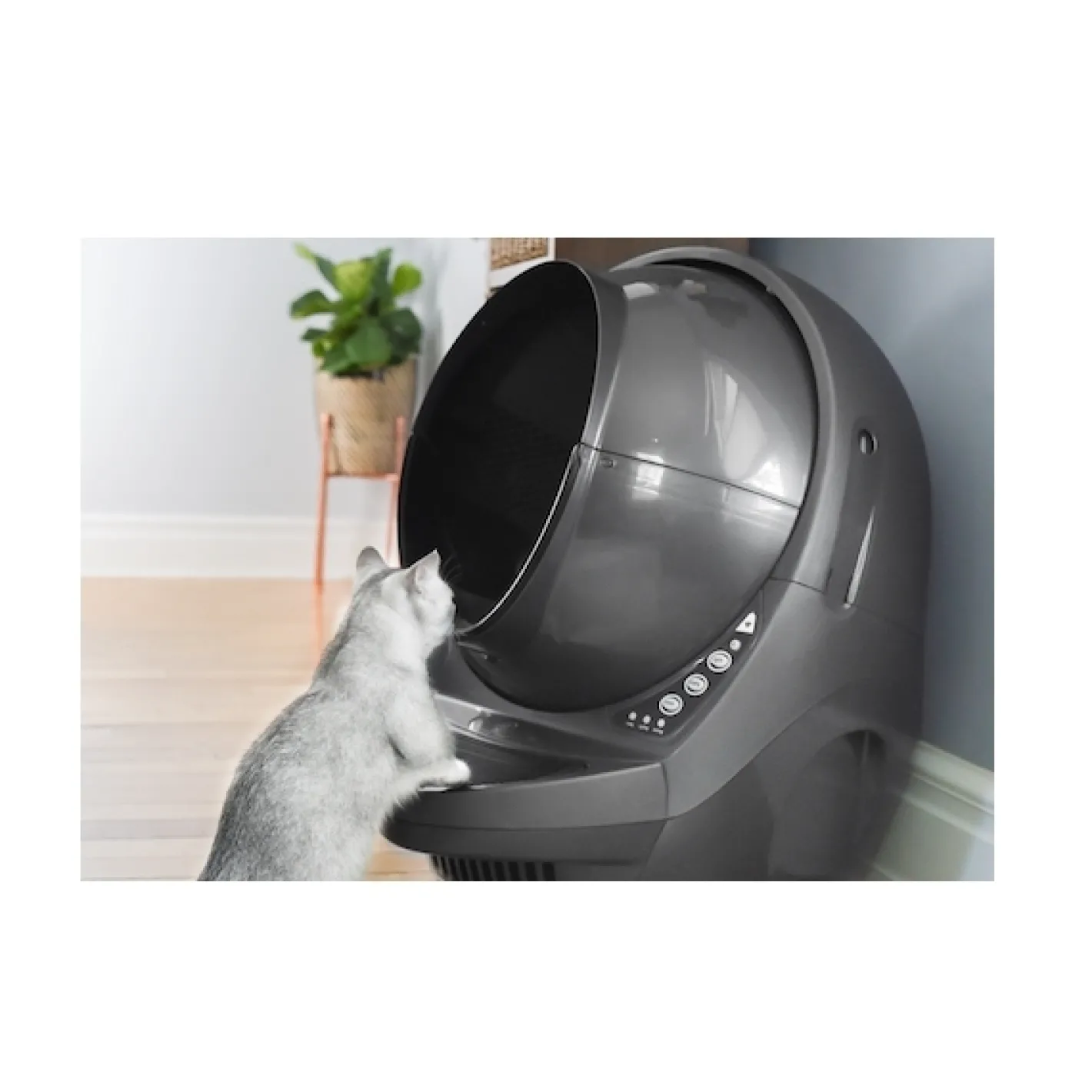 Litter Robot III Connect Automatic Cat Litter System Gunmetal - Essentials Bundle New