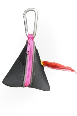 Max & Molly Neoprene Poop Bag Holder Triangle - Pink Outlet
