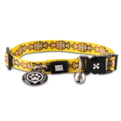 Max & Molly Smart ID Cat Collar - Monkey Maniac New