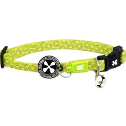 Max & Molly Smart ID Cat Collar - Kiwi Fashion