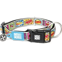 Max & Molly Smart ID Dog Collar - Comic New