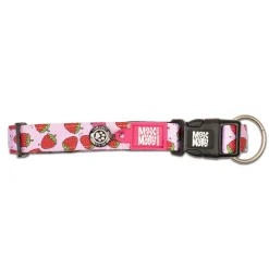 Max & Molly Smart ID Dog Collar - Strawberries Clearance