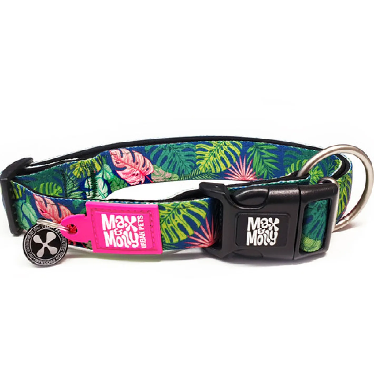 Max & Molly Smart ID Dog Collar - Tropical Discount