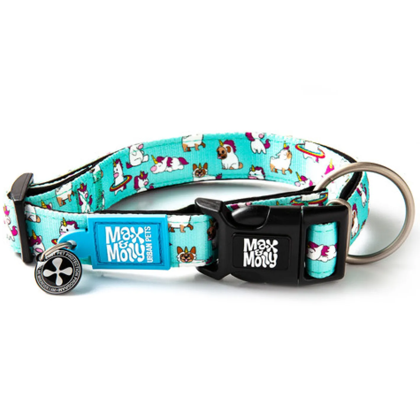 Max & Molly Smart ID Dog Collar - Unicorn Clearance