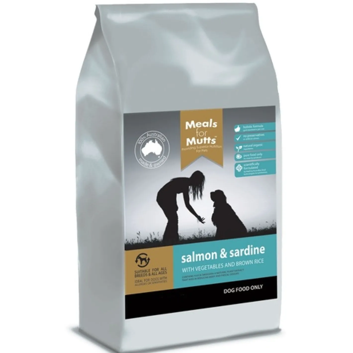 Meals for Mutts Gluten Free Salmon & Sardine Dry Dog Food Discount