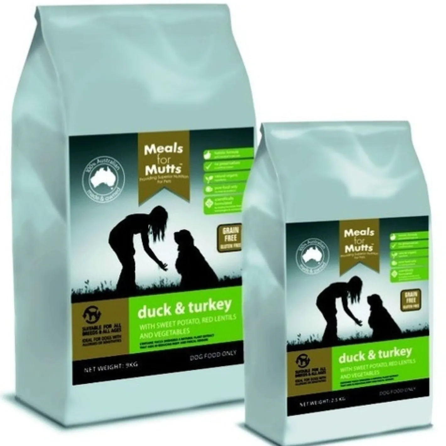 Meals for Mutts Gluten Free Duck & Turkey Dry Dog Food Best