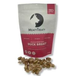 Meaty Treaty Freeze Dried Australian Duck Breast Cat & Dog Treats 50g Fashion