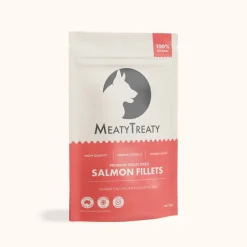 Meaty Treaty Freeze Dried Australian Salmon Fillet Cat & Dog Treats 80g Fashion